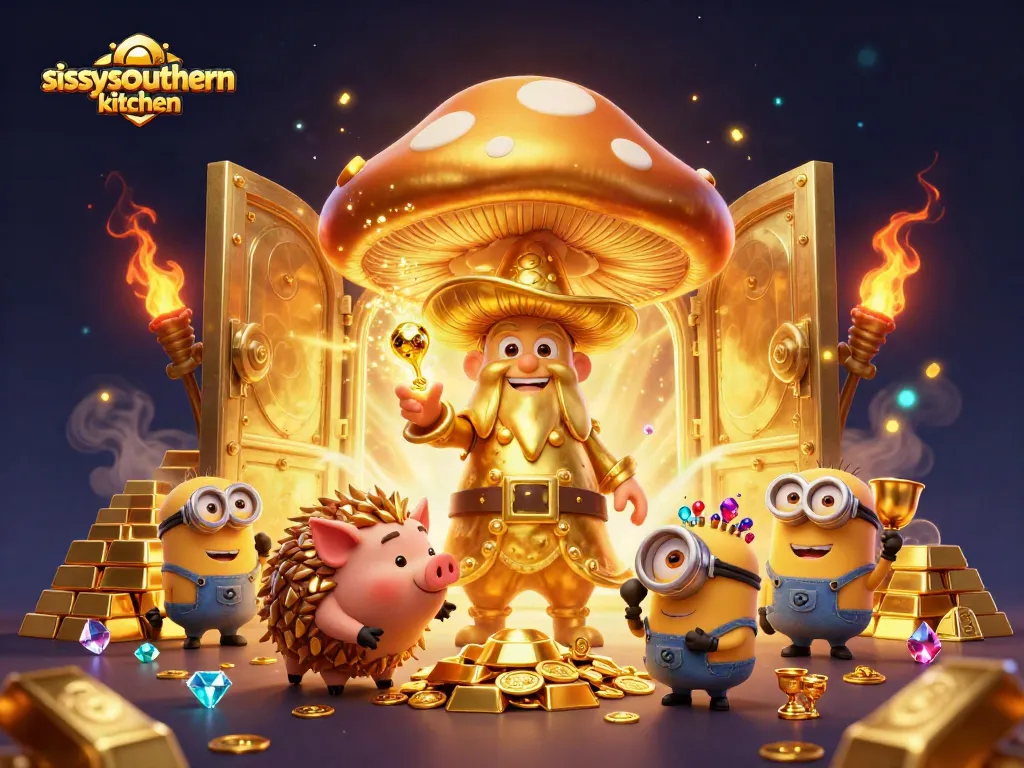 Experience the thrill at sissyssouthernkitchen with vibrant 3D casino visuals and enchanting treasures.